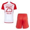 Maglia ufficiale FC Bayern Monaco Thomas Muller 25 Casa 2023-24 per Bambino